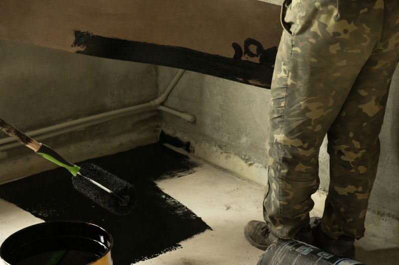 Waterproofed Basement Interior